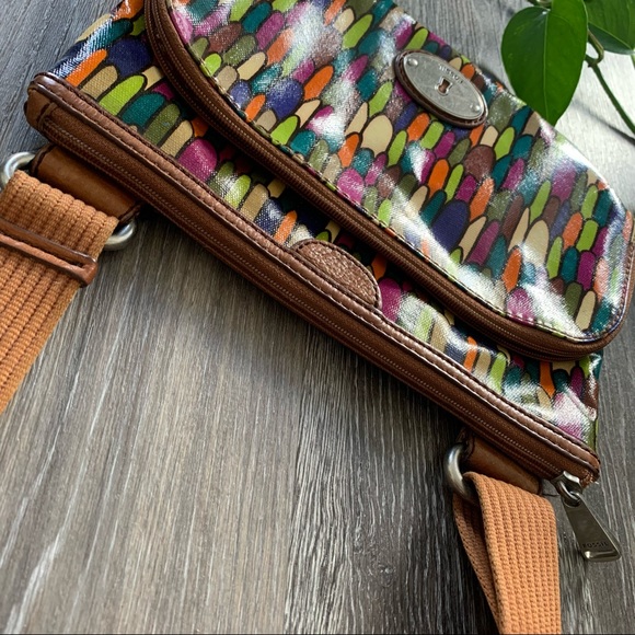 Fossil Key-Per crossbody bag, multicolour pattern - Picture 14 of 16